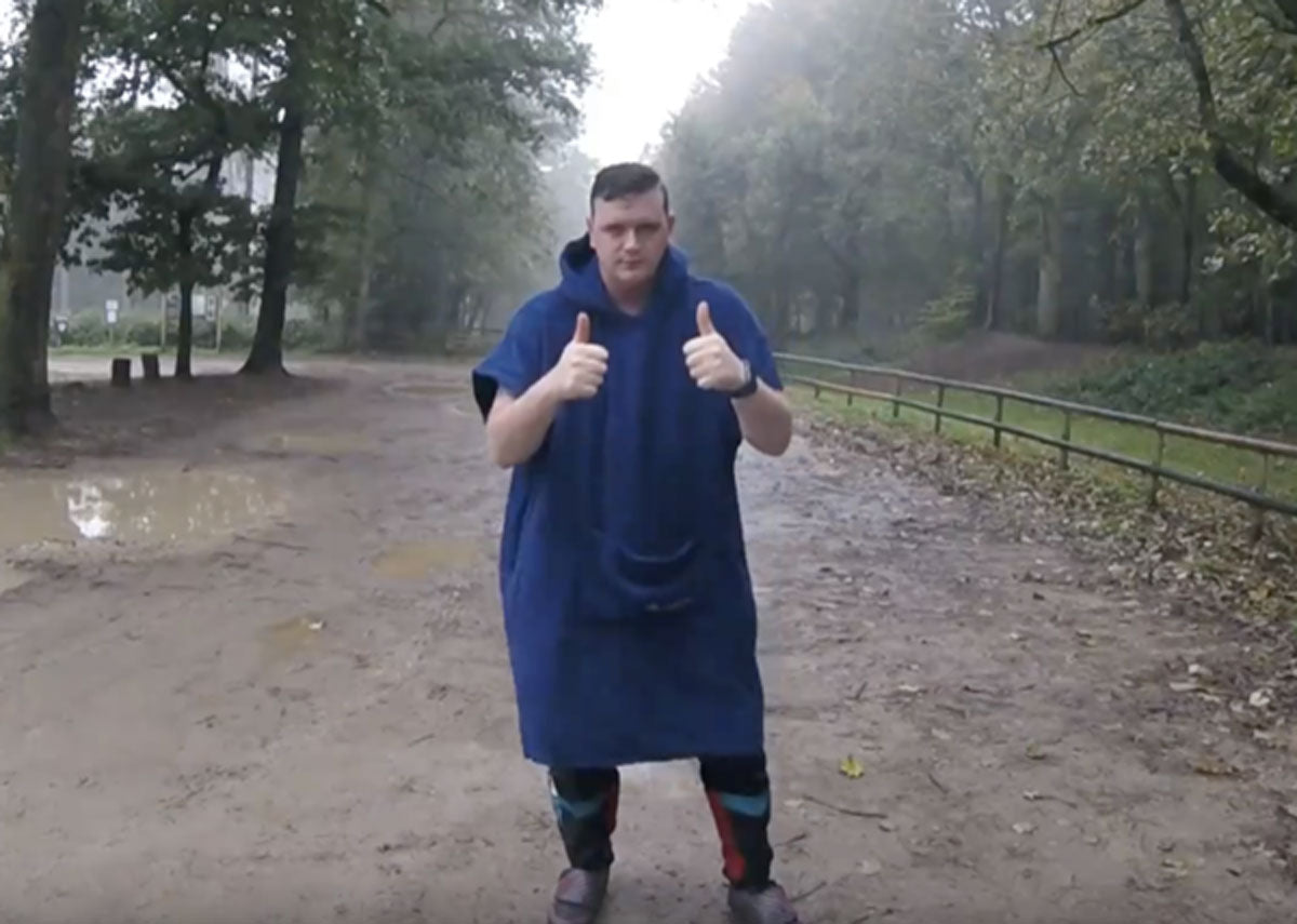 Gaz Falls Of His Bike Shares his Post Ride Routine