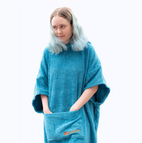 The booicore "Midi" Changing Robe - Turquoise