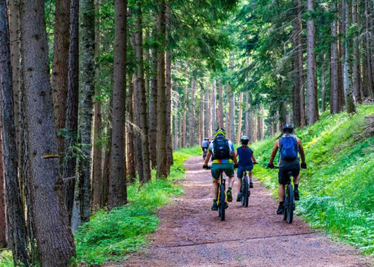 Mountain biking makes you happy. Fact.