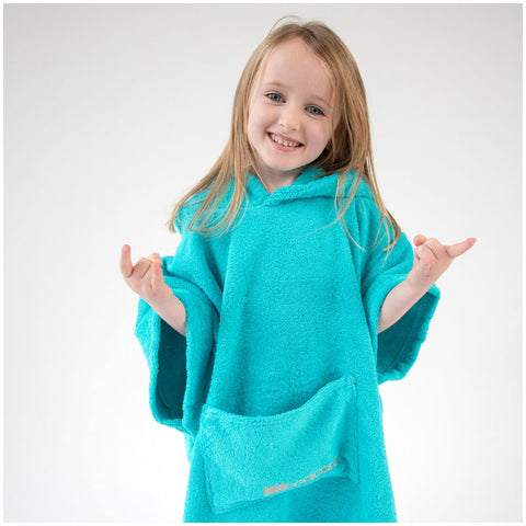 Kids Changing Robe - Aqua