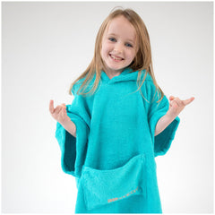 Kids Changing Robe - Aqua