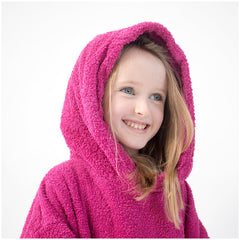 Kids Changing Robe - Pink