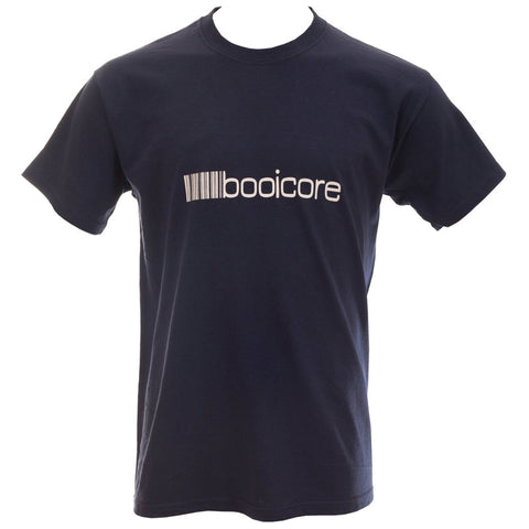 Navy booicore Original Logo Tee