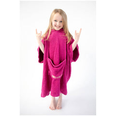 Kids Changing Robe - Pink