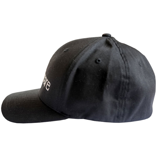 side view of booicore flexfit style baseball cap headwear