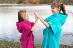 Kids Changing Robe - Red Age 7-10