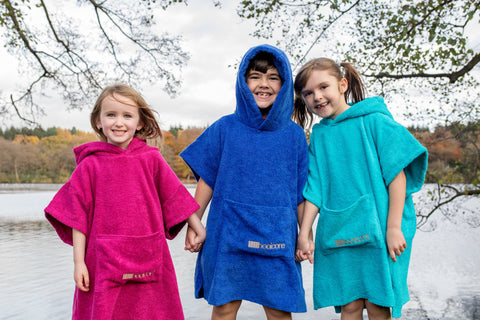 Kids Changing Robe - Red Age 7-10